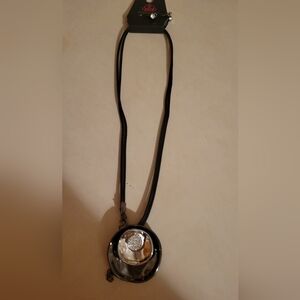 Paparazzi Black and Silver Pendant Necklace